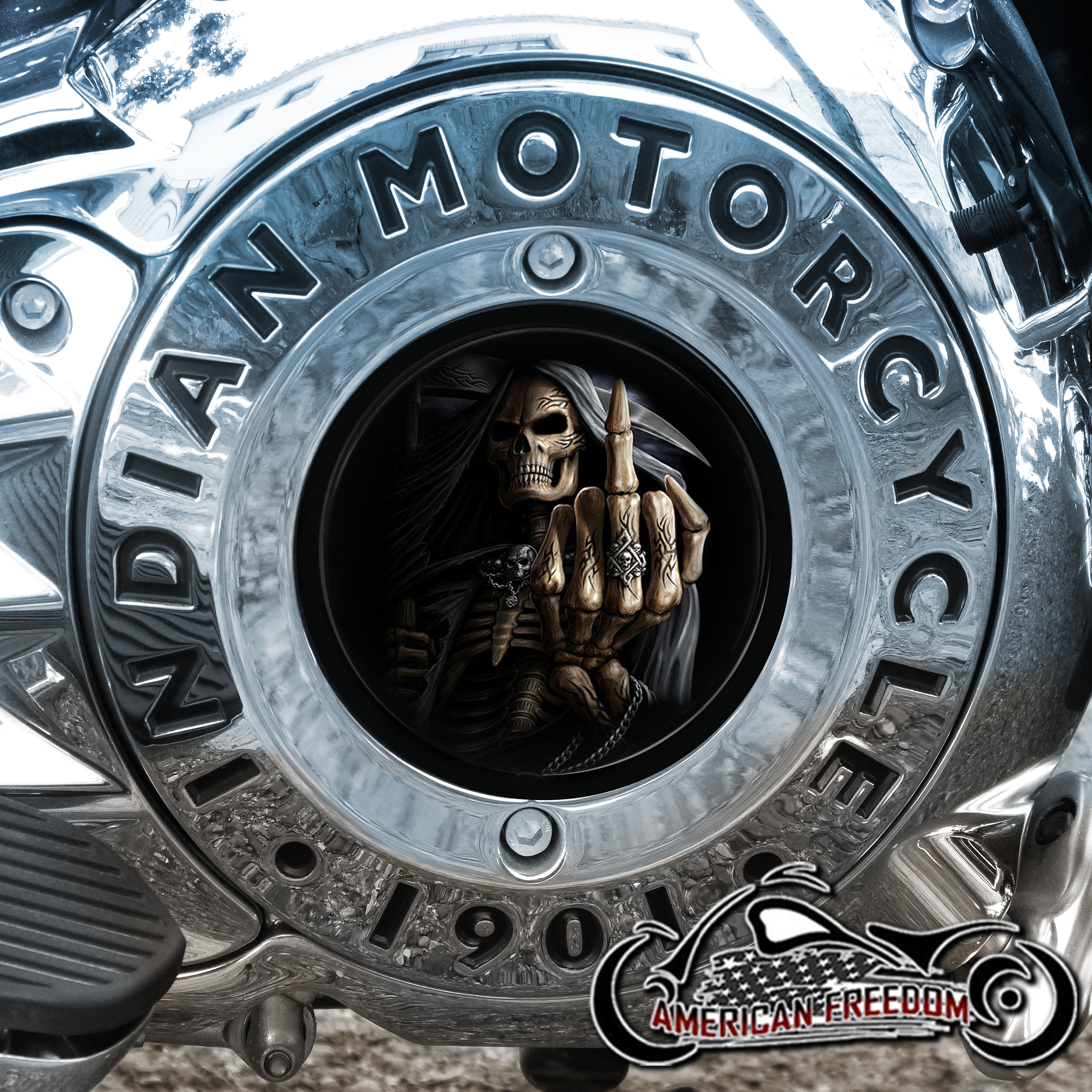 Indian Motorcycles Thunder Stroke Derby Insert - MF Reaper